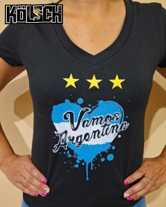 Remera Corazón Argenrtina