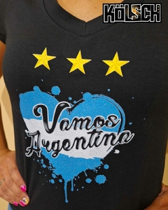 Remera Corazón Argenrtina en internet