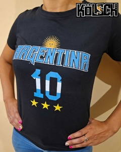 Remera Argentina 10 en internet