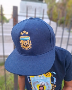 Gorra plana de Gabardina AFA