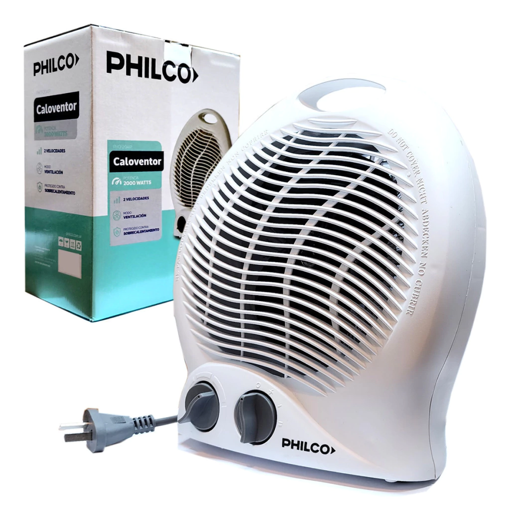 CALOVENTOR PHILCO 2000W TERMOSTATO REGULABLE