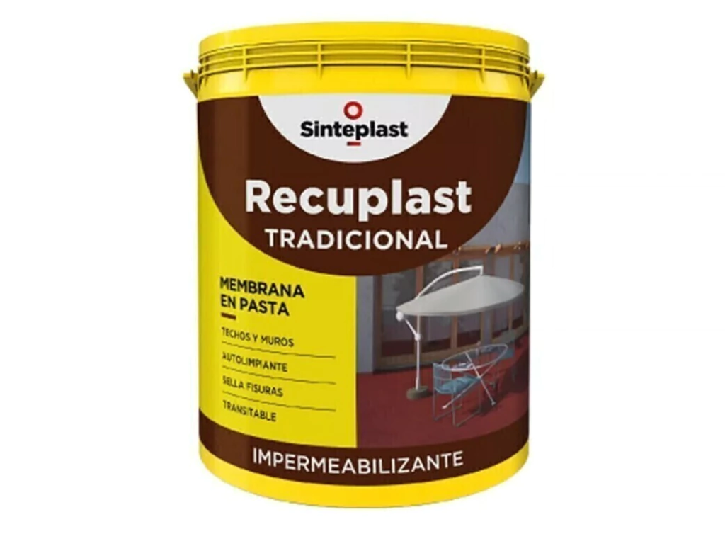 RECUPLAST TRADICIONAL MEMBRANA EN PASTA x 10 LITROS