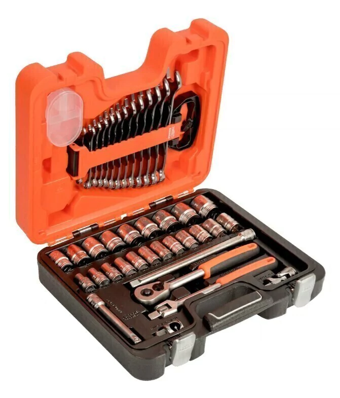 SET BOCALLAVES ACCESORIOS Y LLAVES ENC,1/2" C/PLASTICA S400A BAHCO - BAH09157