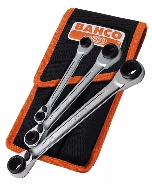 SET DE 3 LLAVES DE AJUSTE S4RM/3T BAHCO