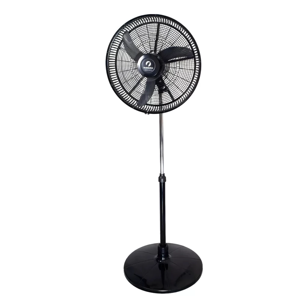 VENTILADOR DE PIE INDELPLAS 24" IVP24 NEGRO 05.01.07.01
