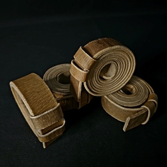 Lonjas para cinturones en cuero crudo. - comprar online
