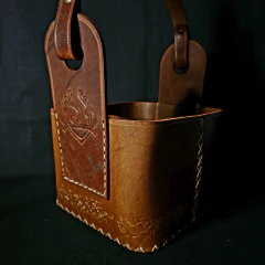 Canasta matera de cuero original - (copia) - buy online