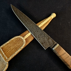 Cuchillo criollo en Acero Damasco. Híbrido. - (copia) - buy online