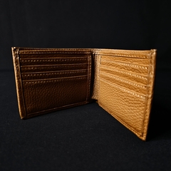 Billetera de caballero en cuero original. - comprar online