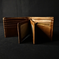 Billetera de caballero cuero original. - comprar online