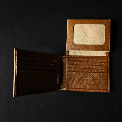 Billetera de caballero cuero original . en internet