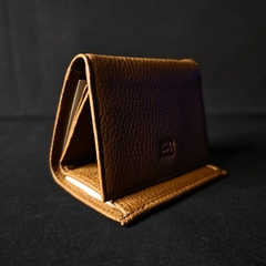 Billetera de caballero en cuero original. - Distinguida Tradición | Marroquinería y Platería Criolla | Regalos exclusivos | San Rafael Mendoza