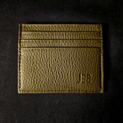 Porta tarjetas de cuero original. - comprar online