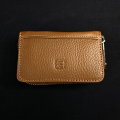 Porta tarjetas libreta de cuero original. - (copia)