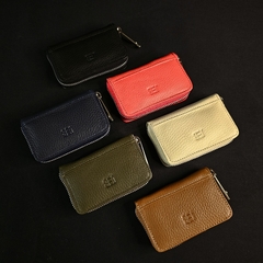 Porta tarjetas libreta de cuero original. - (copia) - Distinguida Tradición | Marroquinería y Platería Criolla | Regalos exclusivos | San Rafael Mendoza