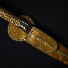 Imagen de Cuchillo H.Bogen&R.Pfile, encabado en tiento fino.