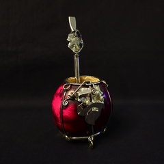 Imagen de Mate Galleta de calabaza y alpaca. Hoja de parra.