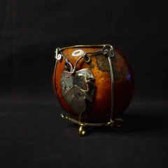 Mate Galleta de calabaza y alpaca . - Distinguida Tradición | Marroquinería y Platería Criolla | Regalos exclusivos | San Rafael Mendoza