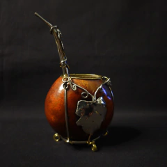 Mate Galleta de calabaza y alpaca . on internet