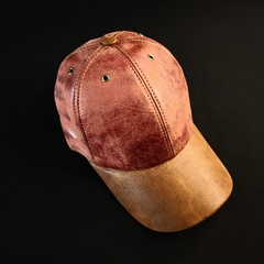 Gorra de cuero vacuno Negra combinada. - (copia) on internet