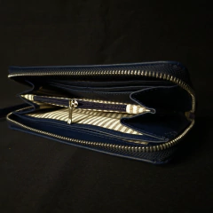 Fichero/Billetera de dama en cuero original. - comprar online