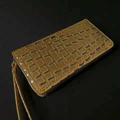 Fichero/Billetera de dama en cuero original