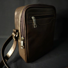 Morral/Bandolera de cuero original. Color Habano. - buy online