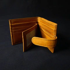 Billetera de caballero con rabillo. - tienda online