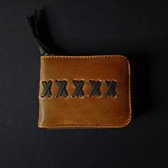 Billetera de cuero original modelo Pocket.
