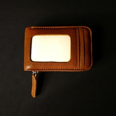 Porta tarjetas de cuero original, modelo Pocket.