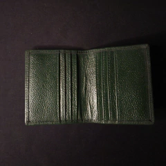 Porta tarjetas libreta de cuero original. - tienda online