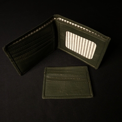 Billetera de caballero con porta tarjetas desmontable . - Distinguida Tradición | Marroquinería y Platería Criolla | Regalos exclusivos | San Rafael Mendoza