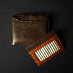 Billetera de caballero con porta tarjetas desmontable . - comprar online