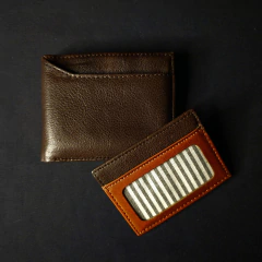 Billetera de caballero con porta tarjetas desmontable . - comprar online