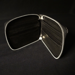 Billetera de cuero original liso modelo Pocket.