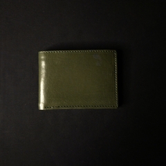 Billetera de caballero clásica de cuero original.