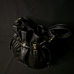 Bolso/Bandolera de cuero modelo Carmel. Color Negro en internet