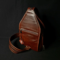 Morral de cuero y pelo premium con cierres. - (copia) - buy online