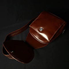 Morral de cuero y pelo premium con cierres. - (copia) - online store
