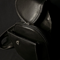 Image of Morral/Mochila de cuero premium con cierres. Color Habano. - (copia)