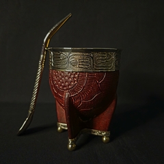 Mate Imperial línea PREMIER con bombillón de alpaca. - (copia)