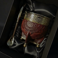 Mate Imperial línea PREMIER con bombillón de alpaca. - (copia)