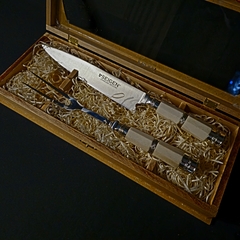 Juego de cuchillo y tenedor parrillero. - tienda online