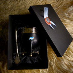 Mate y bombillón Edición Malvinas Argentinas. - comprar online