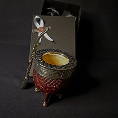 Mate Imperial línea PREMIER con bombillón y caja. en internet
