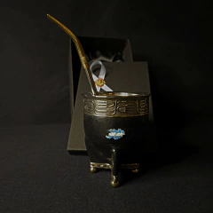 Mate y bombillón Edición Malvinas Argentinas.