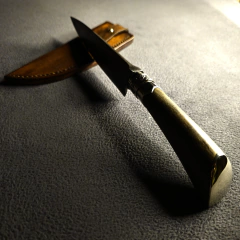 Cuchillo Acero Damasco Tacus. - online store