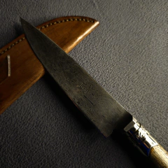 Cuchillo Acero Damasco Tacus. - buy online