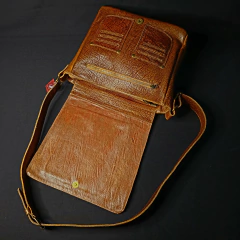 Morral de cuero mediano Modelo Blinders premium. - buy online