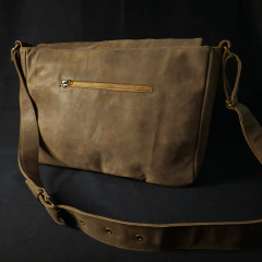 Morral de cuero mediano Modelo Blinders premium. - (copia) - comprar online